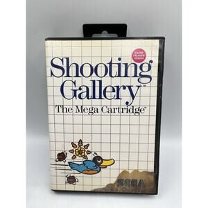 Shooting Gallery (1987) Sega Master System CIB Complete